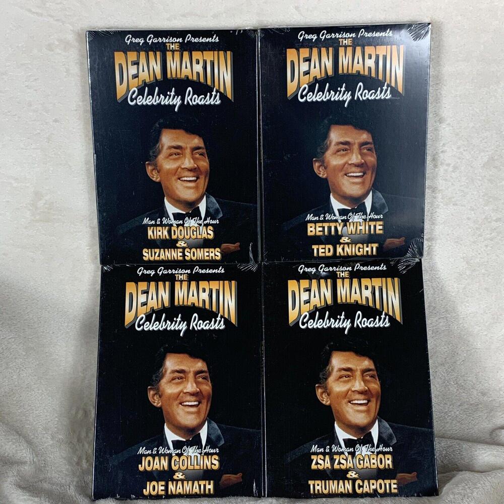 THE DEAN MARTIN CELEBRITY ROASTS DVD NEW SEALED Lot Of 4